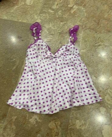 Purple Polka Dot Dress