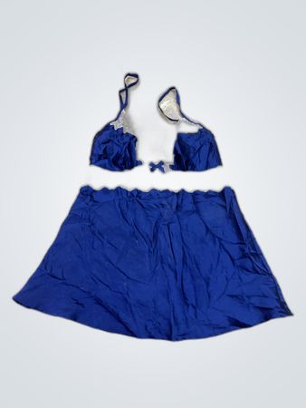 BouX Avenue Blue Lace Chemise