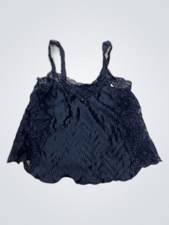 Black Lace Camisole Top