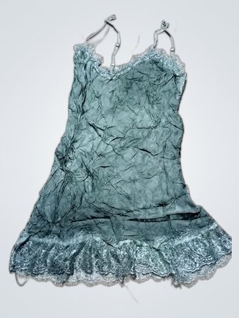 Green Lace Trim Camisole