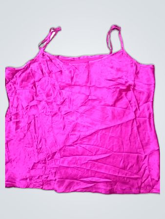 Pink Satin Top