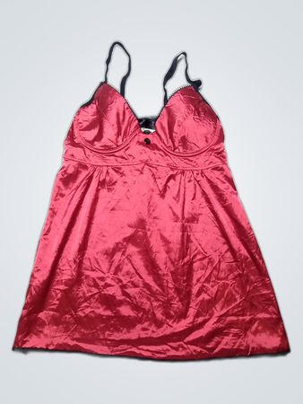 Red Satin Chemise
