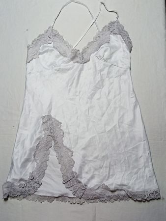 Women's White Lace Trim Camisole