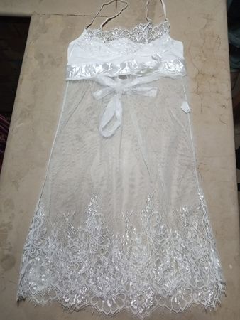 White Lace Chemise