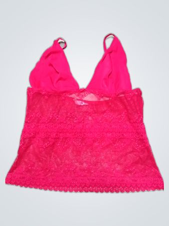 Pink Lace Bra