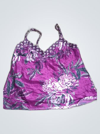 Purple Floral Top