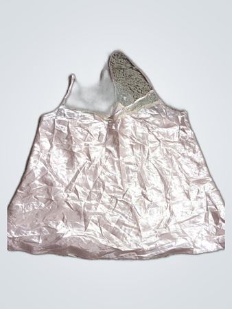 Pink Satin Cami