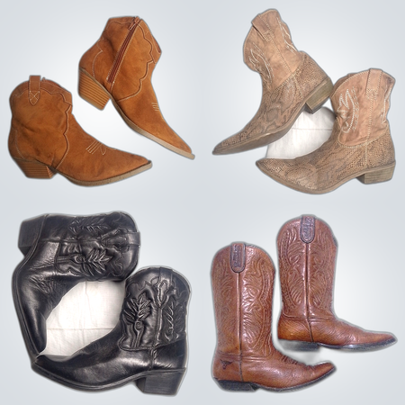 Y2K Cowboy Boots Bundle