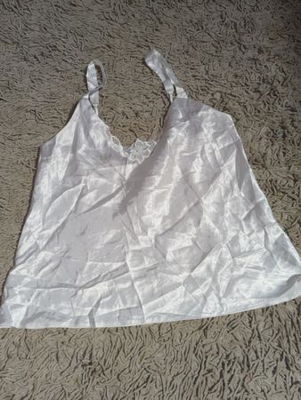 White Satin Camisole