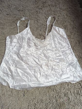 White Satin Camisole