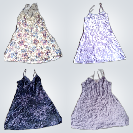 Y2K Satin Silk Dresses