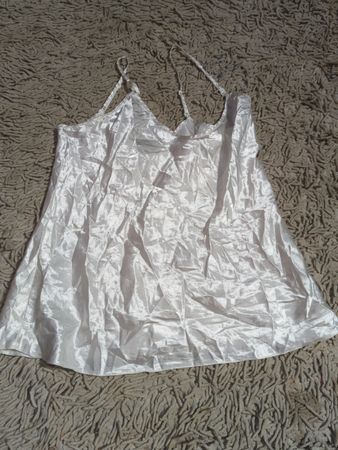 White Satin Camisole