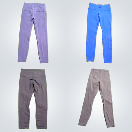 Lot de leggings de yoga et de vêtements de gym