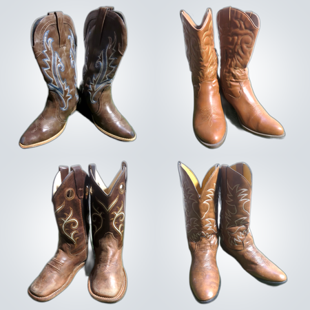 Vintage Cowboy Boot Bundle