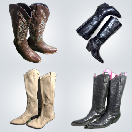 Y2K Cowboy Boots Bundle