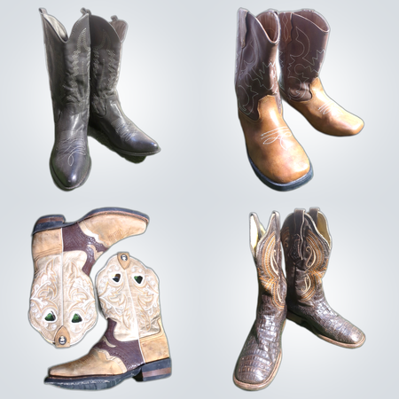 Mixed boots