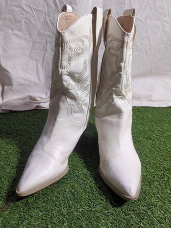 White Cowboy Boots