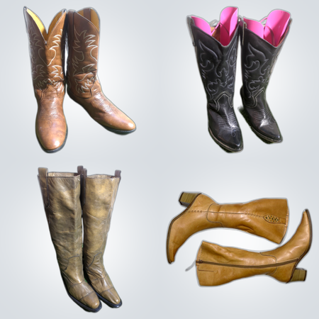 Y2K Cowboy Boots Bundle
