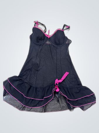 Black Lingerie Dress