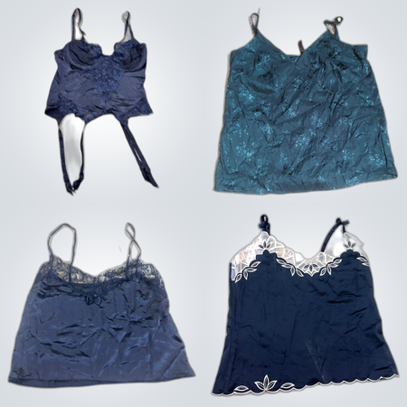 Y2K Camisoles Lace Trim