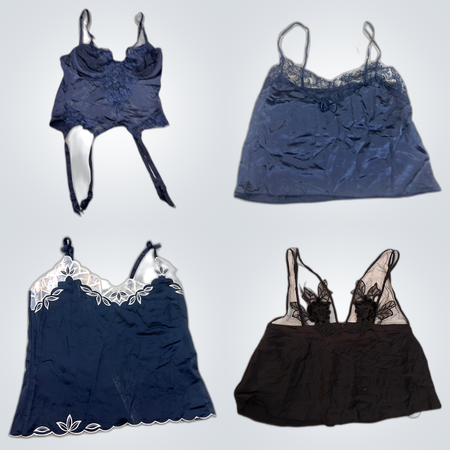 Y2K Camisoles Lace Trim