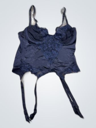 Marlon Black Corset Top