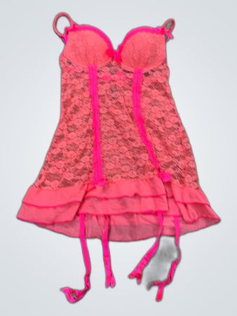 Pink Lace Chemise