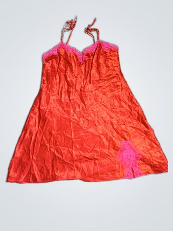 George Red Nightgown