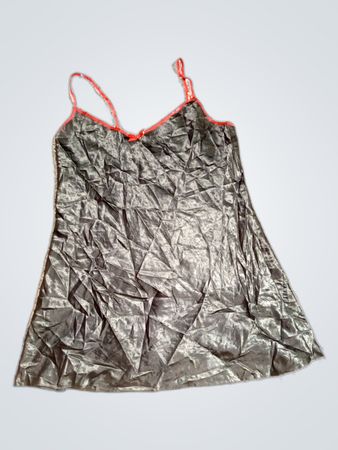 F&F Black Satin Camisole