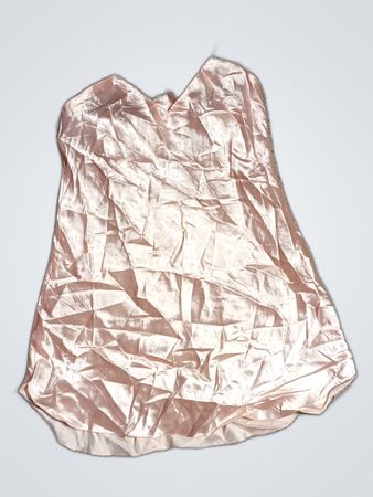 Pink Satin Chemise