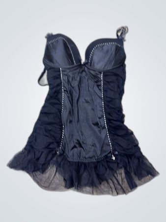 Black Bustier Top