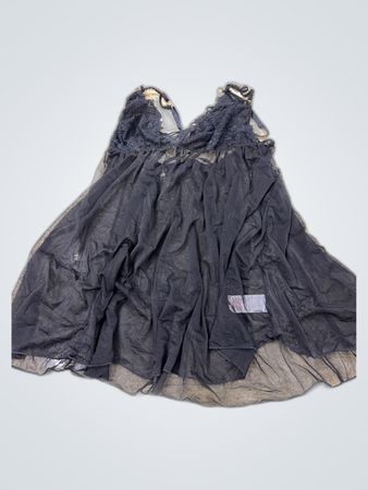 Keep Fabulous Black Lace Slip Dress