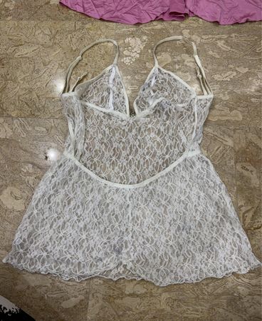 Unbranded White Lace Camisole
