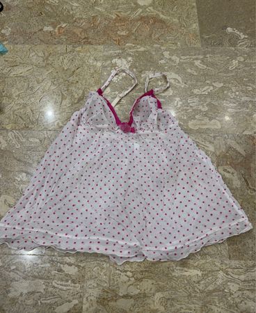 Pink Polka Dot Dress
