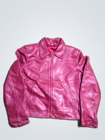 Pink Leather Jacket