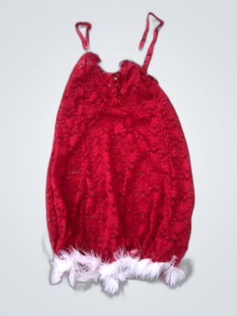 Ann Summers Red Lace Santa Costume