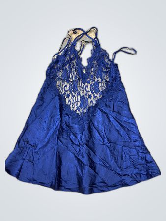 Blue Lace Chemise