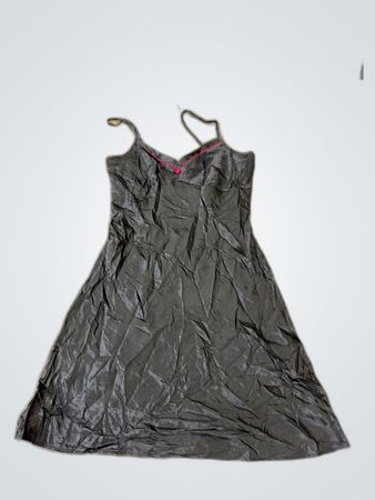 Black Satin Dress