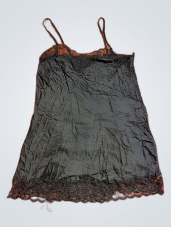 Black Lace Trim Camisole