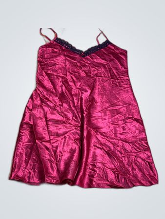 Red Satin Nightgown