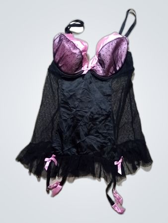 Ann Summers Black Lace Babydoll