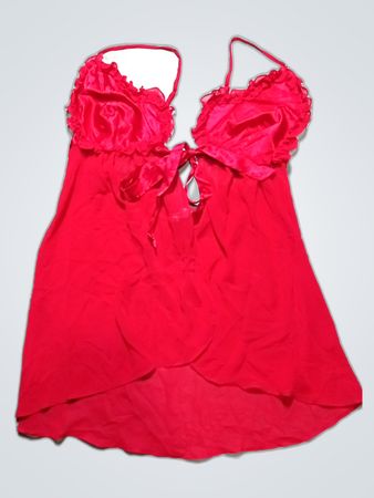 Red Lingerie Top