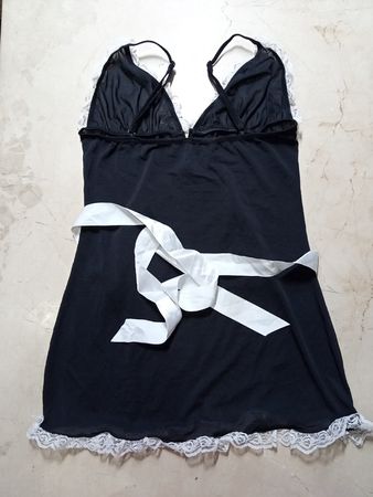 Ann Summers Black Lace Chemise