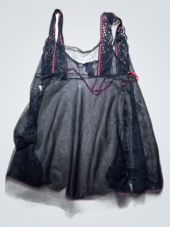 H&M Black Lace Trim Camisole