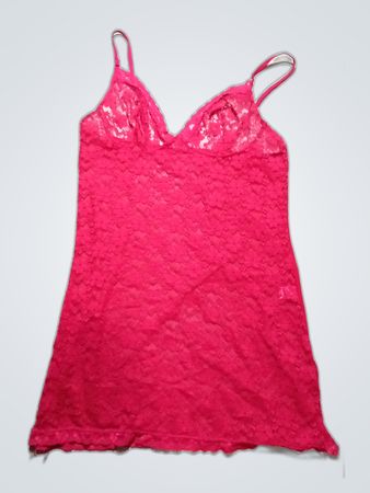 Pink Lace Camisole