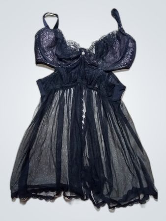 Black Lace Chemise