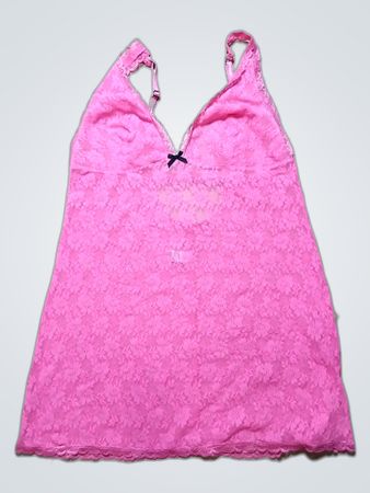 Pink Lace Camisole