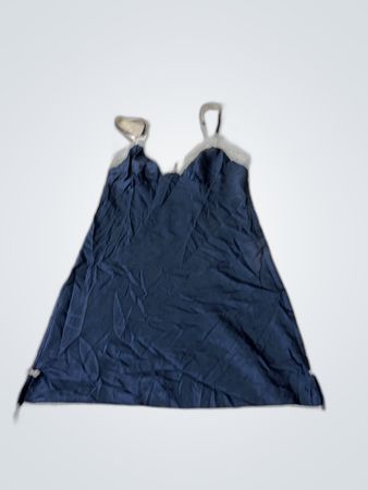 Blue Halter Neck Dress