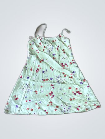 Green Floral Dress