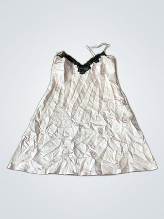 Marks & Spencer Pink Lace Trim Slip Dress